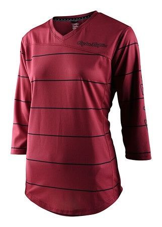 Купить Джерси TLD WMNS MISCHIEF JERSEY [PINSTRIPE ELDERBERRY] S с доставкой по Украине