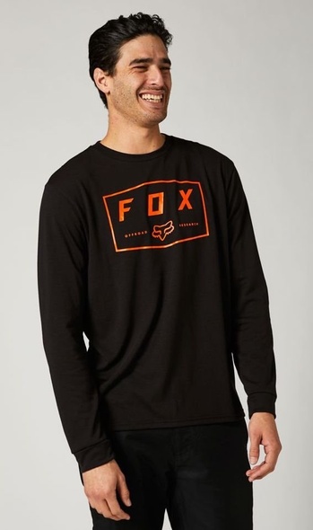 Футболка FOX BADGER TECH TEE (Black), XL