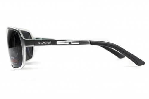 Очки поляризационные BluWater Alumination-4 Silver Polarized (gray) серые