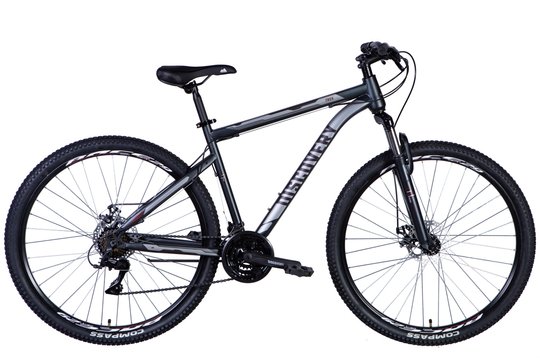 Купити Велосипед ST 29" Discovery TREK AM DD рама-" 2024 (сіро-червоний (м)) з доставкою по Україні