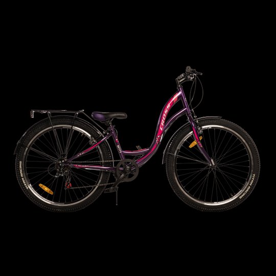 Купить Велосипед Cross Betty 26" 13" Фіолетовий-рожевий с доставкой по Украине