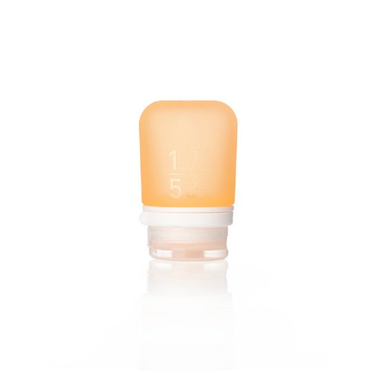 Силиконовая бутылочка Humangear GoToob+ Small orange (оранжевий)