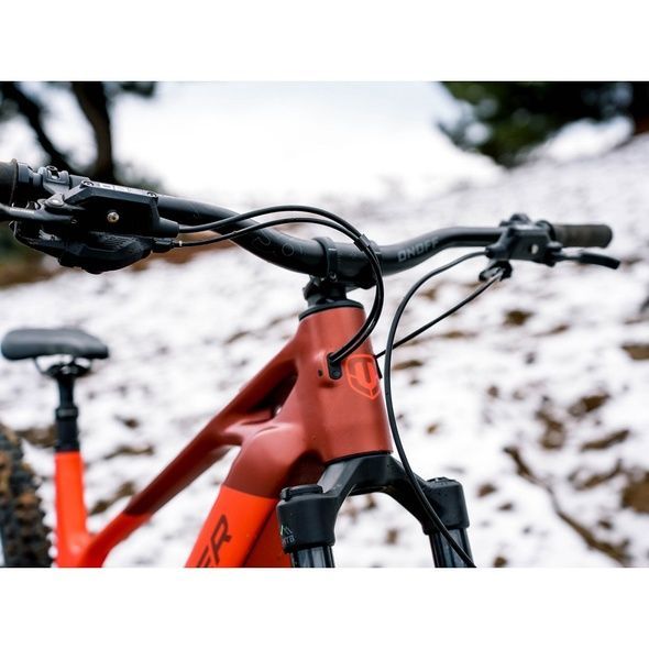 Купити Електровелосипед MONDRAKER SCREE S 29'' 150mm, 800Wh Bosch CX, Flame Red, M/L з доставкою по Україні