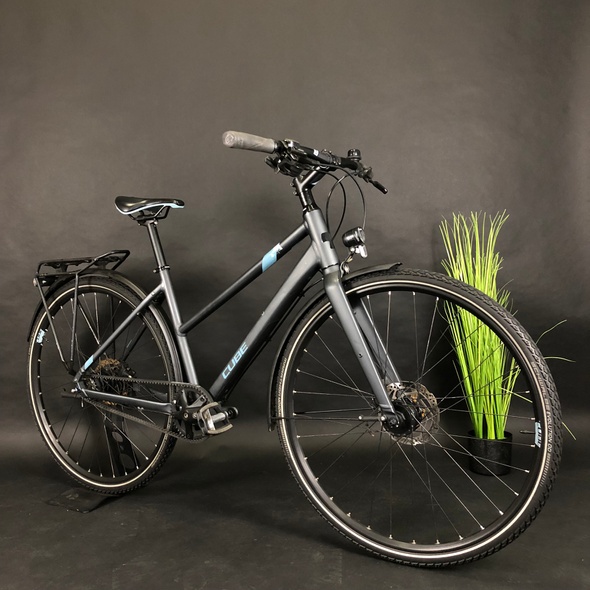 Купить Велосипед б/у 28" Сube Travel EXC Alfine 8, 46 рама, черный с доставкой по Украине