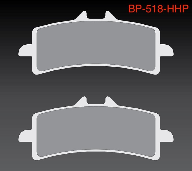 Гальмівні колодки Renthal RC-1 Sport Brake Pads/ HHP, Sintered (BP-518-HHP)
