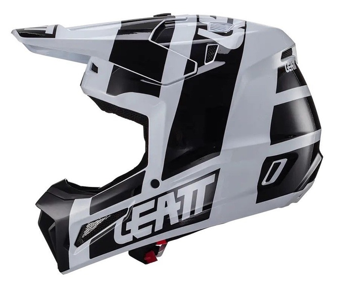 Шолом LEATT Helmet Moto 3.5 + Goggle (White), M