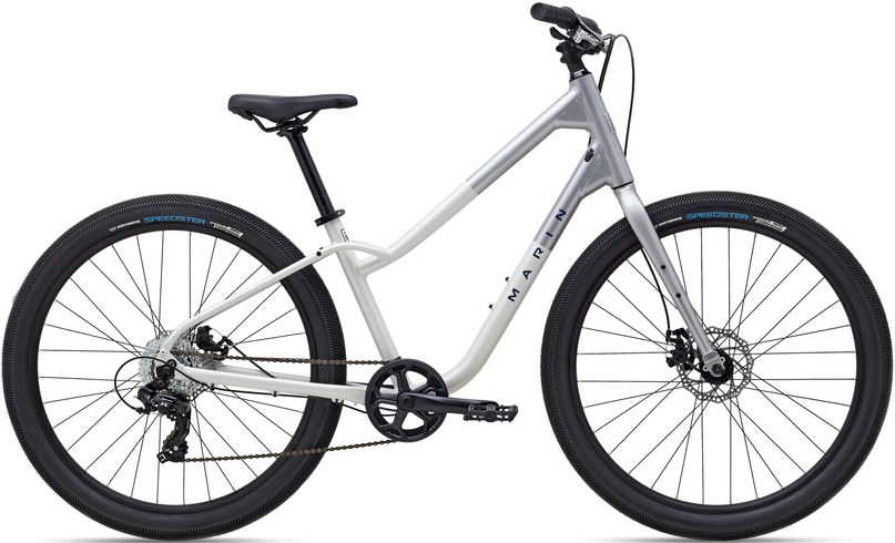 Купити Велосипед 27,5" Marin STINSON 1 рама - L 2022 WHITE SILVER з доставкою по Україні