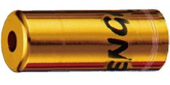 Ковпачок Bengal CAPB1GD на гальмівну оболонку, алюм., Кол. анодіровка, сумісний з 5mm оболонкою (6.1x5.1x15) золотий (50шт)