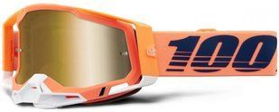 Очки 100% RACECRAFT 2 Goggle (Coral), Mirror Gold Lens