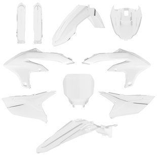 Пластик Polisport MX kit - Yamaha (23-) (White), Yamaha
