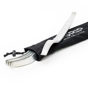 Бортировочні лопатки X-GRIP X-Treme Tyre Lever Set silver,38,5cm,5 St&radic;Љck