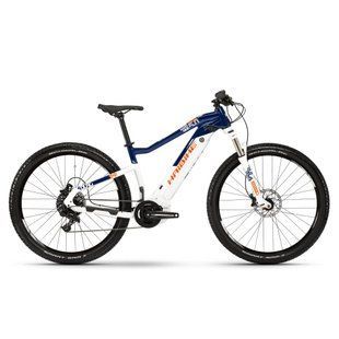 Купити Велосипед Haibike SDURO HardNine 5.0 i500Wh NX 19 HB YCS, рама M, біло-синьо-Помаранчевий, 2019 з доставкою по Україні