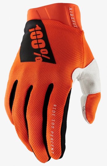 Перчатки Ride 100% RIDEFIT Glove (Fluo Orange), L (10), L