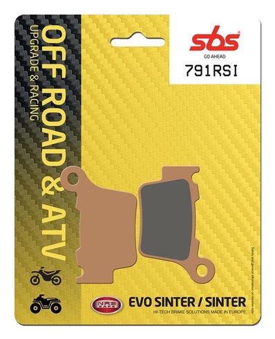 Колодки гальмівні SBS Racing Brake Pads, EVO Sinter/Sinter (911RSI)