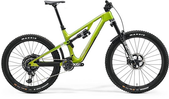 Купити Велосипед MERIDA ONE-SIXTY 10K,LONGFALL GREEN(TI-FLASH/BLACK) з доставкою по Україні