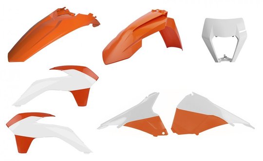 Пластик Polisport ENDURO Restyling kit - KTM (14-) (Orange), KTM
