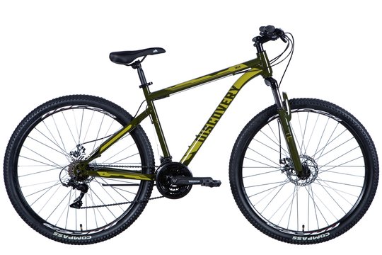 Купити Велосипед ST 29" Discovery TREK AM DD рама-" 2024 (темно-зелений) з доставкою по Україні