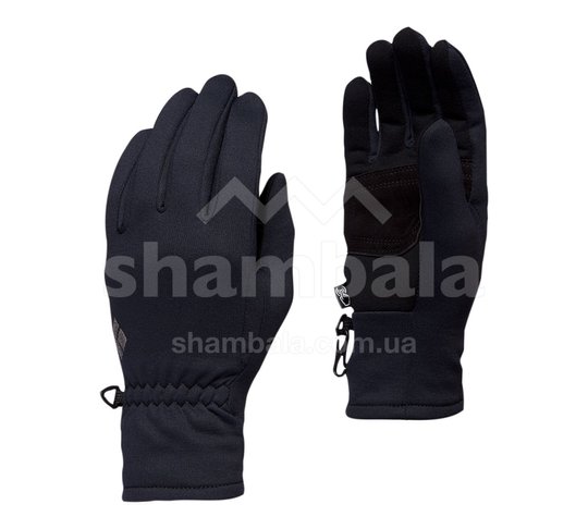 MidWeight Screentap Gloves перчатки мужские (Black, L), L, Перчатки, Фліс