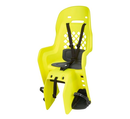 Купити Дитяче крісло заднє POLISPORT Joy CFS на багажник, 9-22 кг, неонове з доставкою по Україні