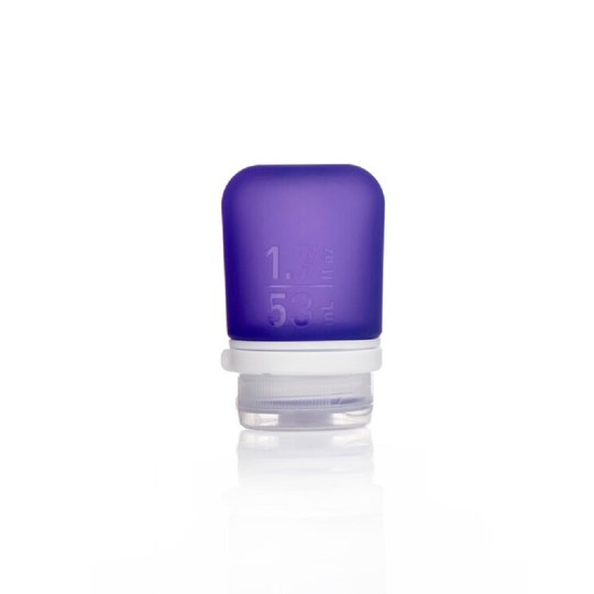 Силиконовая бутылочка Humangear GoToob+ Small purple (фіолетовий)