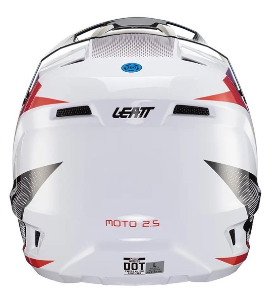 Шолом LEATT Helmet Moto 2.5 (White), XL
