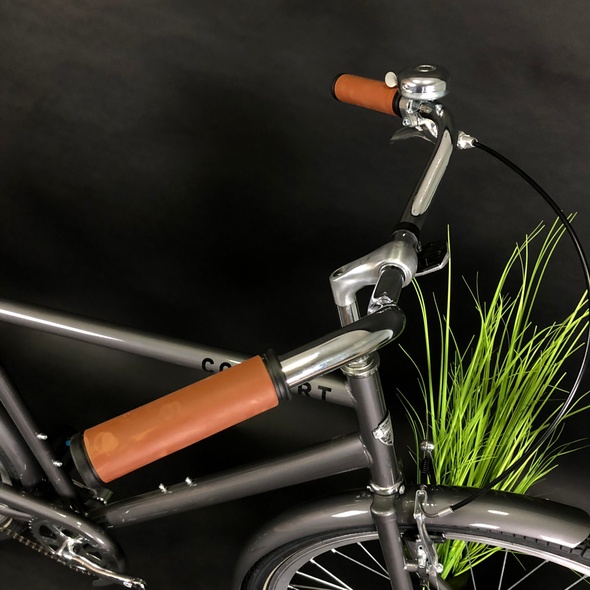 Купити Велосипед міський 28" Dorozhnik Comfort Male ST 2021, сірий з доставкою по Україні