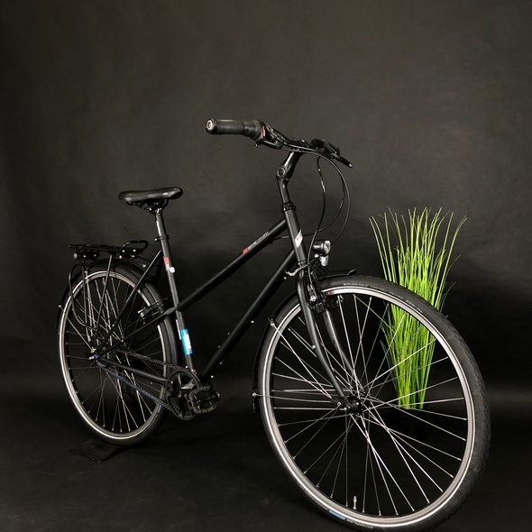 Купить Велосипед б/у 28" Fahrradmanufaktur T300 CroMo nexus 8, 55 рама, черный с доставкой по Украине