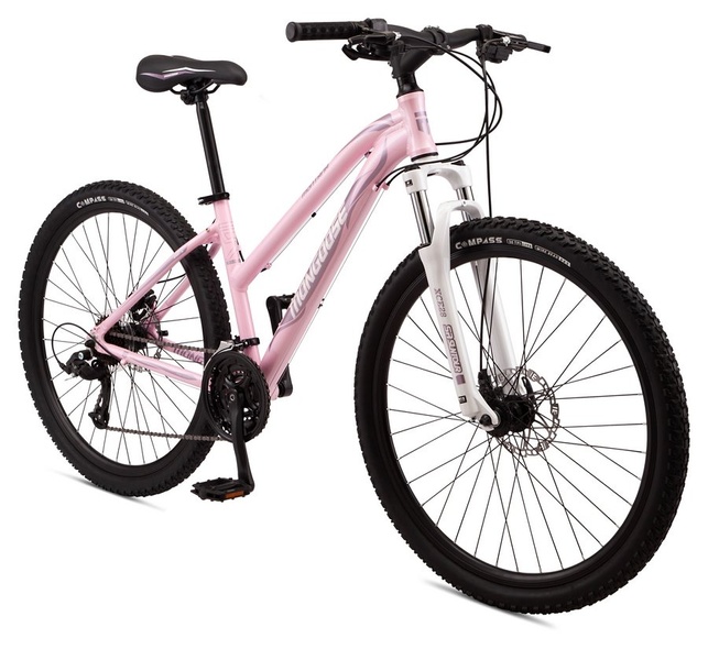 Купити Велосипед гірський 27,5" Mongoose MONTANA SPORT W, рама S, 2021 рожевий з доставкою по Україні