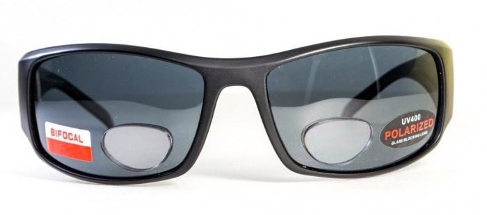 Біфокальні поляризаційні окуляри BluWater Bifocal-1 (+1.5) Polarized (gray) сірі