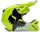Шолом FOX V1 Helmet - SHIELD (Flo Yellow), L