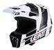 Шолом LEATT Helmet Moto 3.5 + Goggle (White), L, L