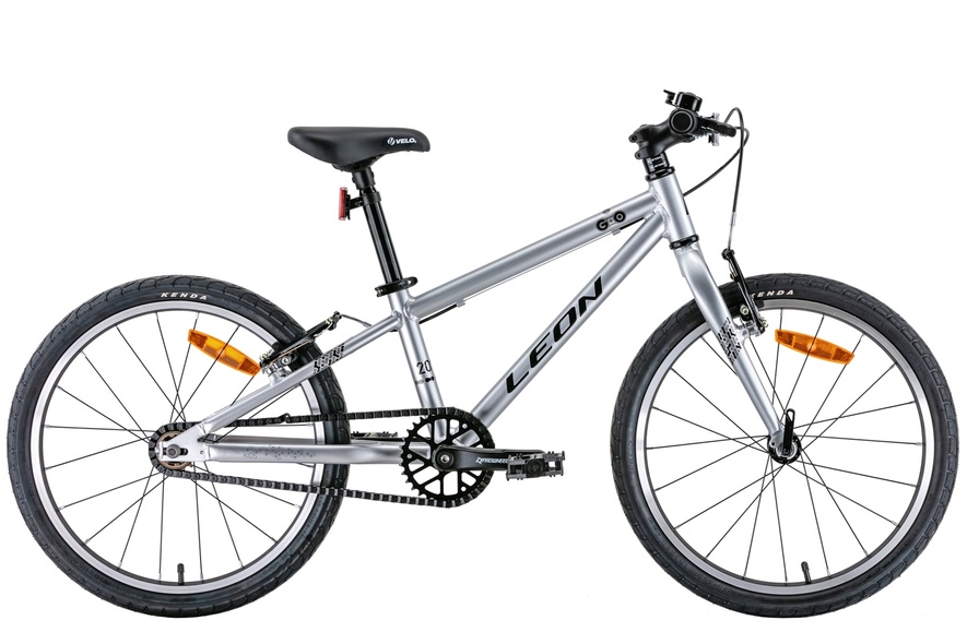 Купить Велосипед 20" Leon GO Vbr 2022 (сірий із чорним) с доставкой по Украине