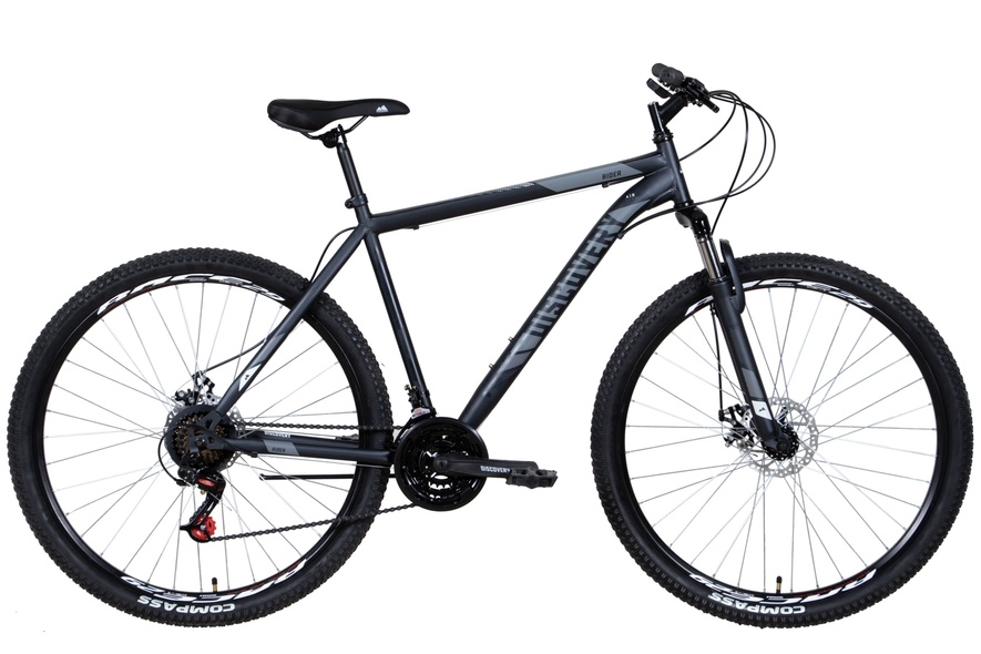 Купить Велосипед ST 29" Discovery RIDER AM DD рама- 2022 (графитовый (м)) с доставкой по Украине