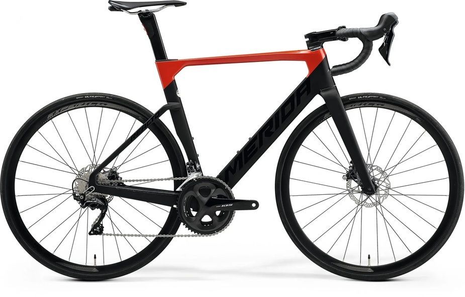 Купити Велосипед шосейний 28" Merida REACTO 4000 (2023) Glossy red / matt black з доставкою по Україні