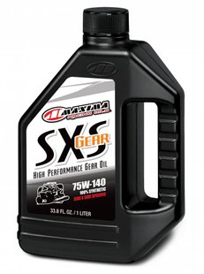 Олія трансмісійна Maxima SXS SYNTETIC Gear Fluid (1л), 75w-140