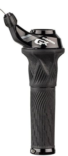 Купити Манетка SRAM GX Grip Shift 2шв Index Передня with Locking Grip Black з доставкою по Україні