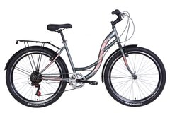 Купити Велосипед 26" Discovery KIWI 2021 (антрацитовый с розовым) з доставкою по Україні