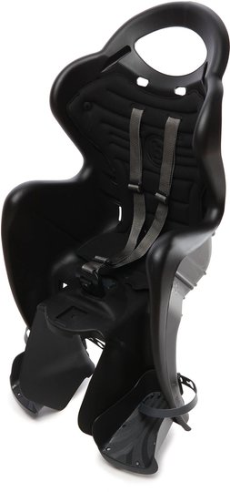 Купити Сидіння задн. Bellelli Mr Fox B-fix до 22кг, чорне з чорною підкладкою з доставкою по Україні