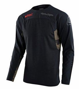 Купити Мото Джерсі TLD Scout SE Jersey [SYSTEMS BRUSHED CAMO BLk/MILITARY GREEN] M з доставкою по Україні