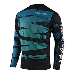 Купити Дитячі джерсі TLD Sprint Jersey, Brushed [MARINE / TEAL] розмір YXL з доставкою по Україні