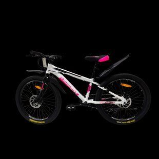 Купити Велосипед Crossbike Dragster Rigid 24" 11" Білий-рожевий з доставкою по Україні