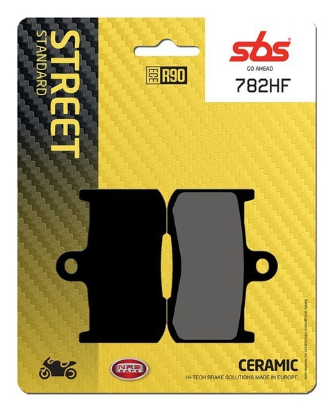 Колодки гальмівні SBS Standard Brake Pads, Ceramic (657HF)