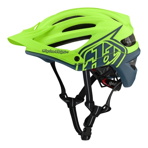Вело шлем TLD A2 Mips Decoy [Flo Yellow / AIR Force Blue] размер S, S