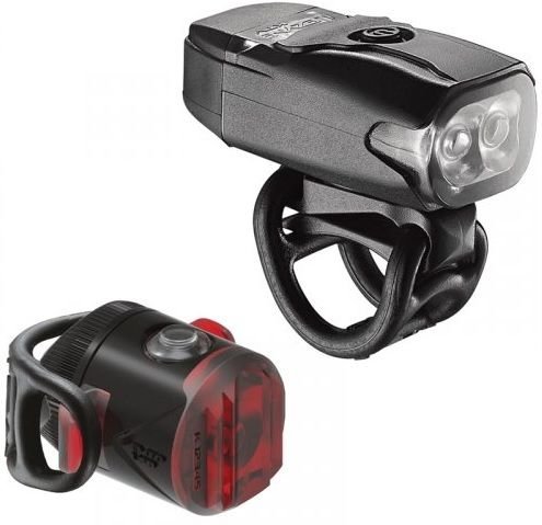Комплект світла Lezyne LED KTV DRIVE/FEMTO USB PAIR чорний 220/5 люменів Y13