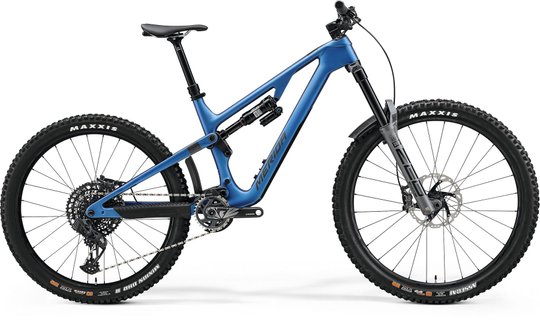 Купить Велосипед MERIDA ONE-SIXTY 8000,LONG,SILK BLUE(DARK GERY) с доставкой по Украине