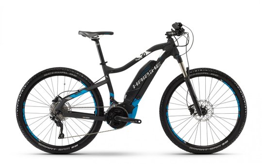 Купити Електровелосипед Haibike SDURO HardSeven 5.0 500Wh 27,5", рама L, чорно-синьо-білий, 2018 з доставкою по Україні