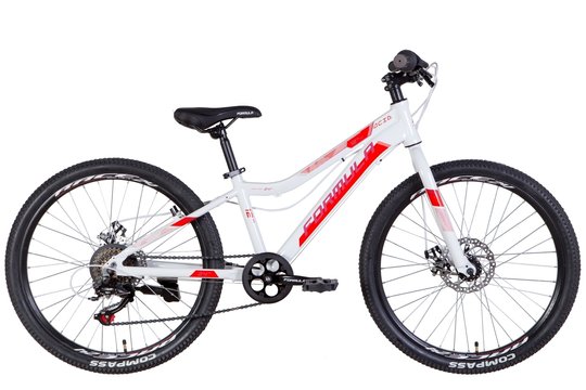 Купити Велосипед підлітковий 24" Formula ACID DD AL, рама 12", біло-рожевий, 2022 з доставкою по Україні