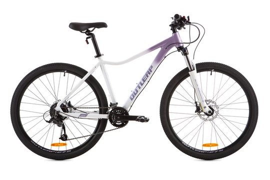 Купити Велосипед жіночий 27,5" Outleap Grace Elit M 2021, білий з фіолетовим з доставкою по Україні