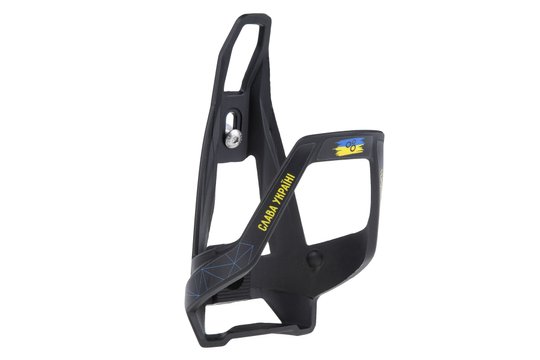Купити Фляготримач ONRIDE Pro UA пластиковий чорний-синій-жовтий з доставкою по Україні