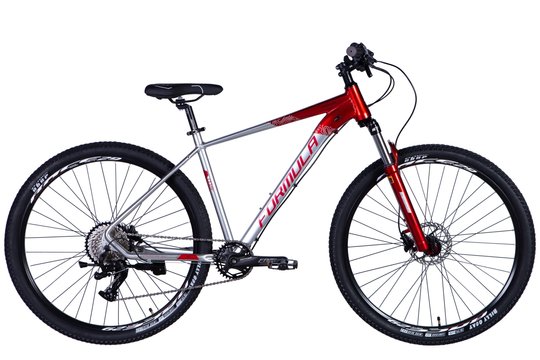 Купити Велосипед AL 29" Formula ZEPHYR 1.0 AM HDD (червоно-сріблястий) з доставкою по Україні